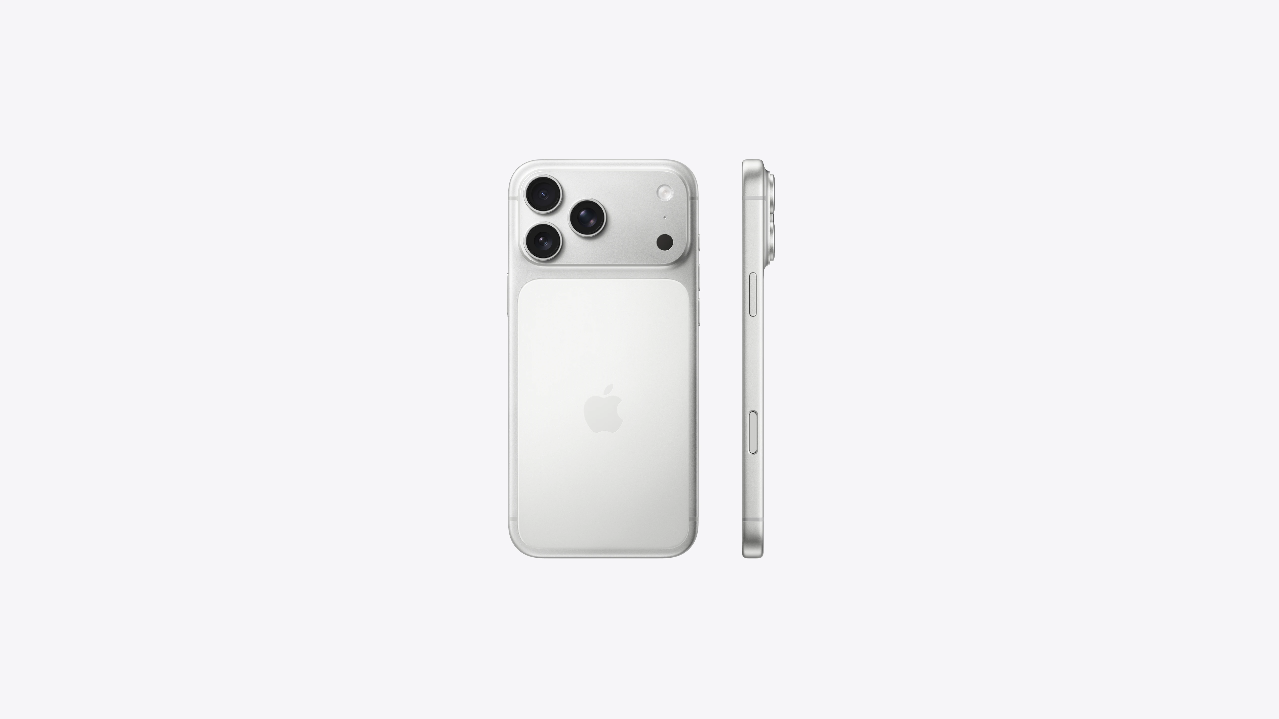 iPhone 17 Pro Max Silver Back Image